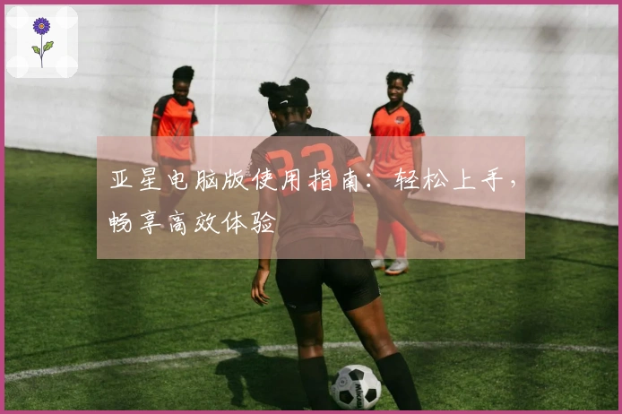 亚星电脑版使用指南：轻松上手，畅享高效体验